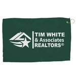 15"x24" Microfiber Golf Towel with Hook & Grommet