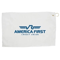 15"x24" Microfiber Golf Towel with Hook & Grommet