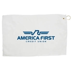 15"x24" Microfiber Golf Towel with Hook & Grommet