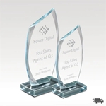 Radiant Flash Starphire Glass Award