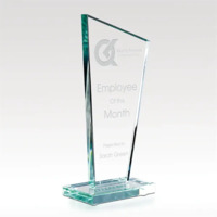 7 3/8" tall award made of premium jade glass.... from ASI 93986...