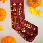 Thanksgiving Synthetic Socks: Cozy Gratitude