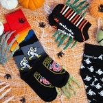 Sports Halloween Socks - Spooky Performance for Active Feet