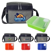 Quilted On The Go Lunch Set... from ASI 30208 A P Specialties / AP Specialties