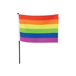 8" Pride Stick Flag