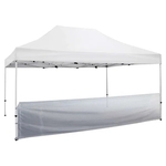 15' Premium Tent Mesh Vinyl Half Wall Kit (Unimprinted)