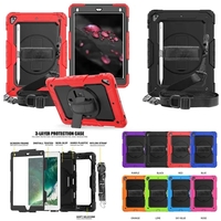Shockproof Case for Galaxy Tab S9 FE Plus,S9 Plus 12.4" 2023