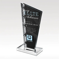 Take advantage of this clear acrylic designs generous imprint areas to......