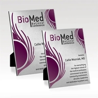 Recognition plaque with etched or digital color process.... from ASI 93986...