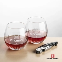 Swiss Force® Opener & Templeton Stemless Wine