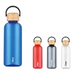RPET Water Bottle w/ Bamboo Lid