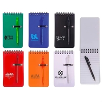 Spiral jotter with lined notebook paper and pen.... from ASI 63549 Jornik...