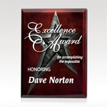 Apex - Red Plaque with Colorfill