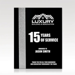 Dichotomy - Gloss Wood & Metal Plaque