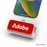 Portable charger with flip-up Type-C connector and 5,000mAh rechargeable...