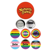 3" round celluloid button with safety pin attachment.... from ASI 98360...