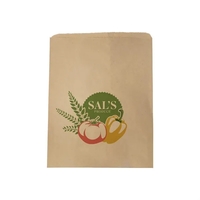 Kraft bag with full color imprint.... from ASI 35290 American Ad Bag Co