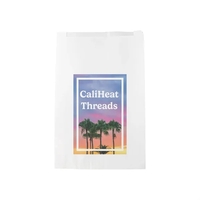 White Kraft Merchandise Bag - DIGITAL SPLASH