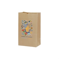 Natural kraft bag with full color imprint.... from ASI 35290 American Ad Bag Co