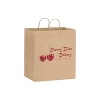 Natural Kraft shopper bag with twisted paper handles.... from ASI 35290...