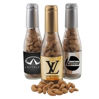 Champagne bottle filled with cashews.... from ASI 44900 NC Custom (CI/Lanco)