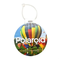 Circle shape luggage tag.... from ASI 44900 NC Custom (CI/Lanco)