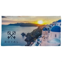 30- x 60- Soft Polyester Beach Towel... from ASI 36730 Ariel Premium Supply Inc