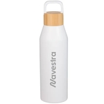 Aspen 24 oz Recycled Bottle with FSC® Bamboo Lid
