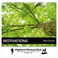 13 month motivational word and quote calendar.... from ASI 61966 HPG / Beacon...