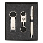 Metal Pen & Keychain Gift Set