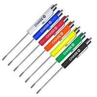 Compact 2.5mm flathead screwdriver w/ magnetic end, comfy grip, and...