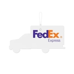 Box Truck Stock Shape Design Air Freshener