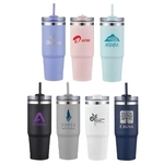 30 oz Savvy Tumbler with Straw