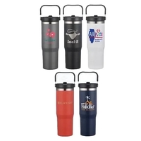 30 oz capacity, double wall copper lined vacuum insulation, stainless...