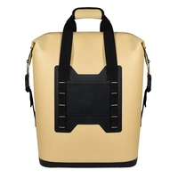 Waterproof, insulated 18 to 24 can capacity extreme backpack cooler with......