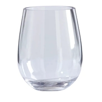 Two 16 oz. lightweight, durable Tritan™ stemless wine glasses.... from ASI...
