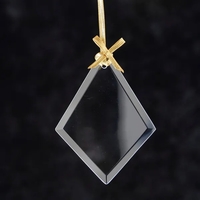 Diamond Jade Glass Ornament