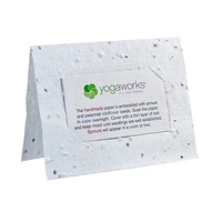 Seed Paper Business Card Holder