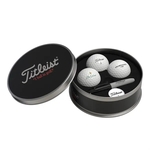 Titleist Pro V1 Three Golf Ball Tin
