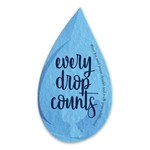 Water Droplet Printed Shape