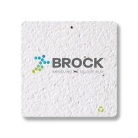 Square Seed paper business card... from ASI 40646 Bloomin Promotions /...