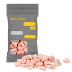 1 oz. Full Color DigiBag with Imprinted Conversation Hearts