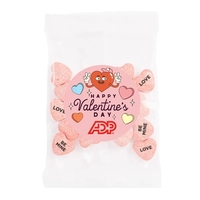 1/2 oz. Snack Pack - Imprinted Conversation Hearts