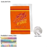 Plush and Cozy Mink Flannel Fleece Baby Blanket, 30x40