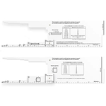 Hinged Guard Opening Scales Ruler (3 pieces)