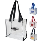 Clear Vinyl Tote Bag