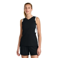 Sport-Tek Women's Club Sleeveless V-Neck... from ASI 84863 SanMar