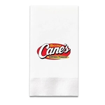 3 Ply White Dinner Napkin - 1/8 Fold, Digital, FSC Certified