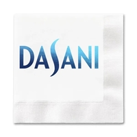 6.5" three-ply white luncheon napkins made in the USA from recyclable... from...