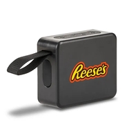 Compact 3W Bluetooth 5.4 speaker with IPX5 water resistance, carabiner,...